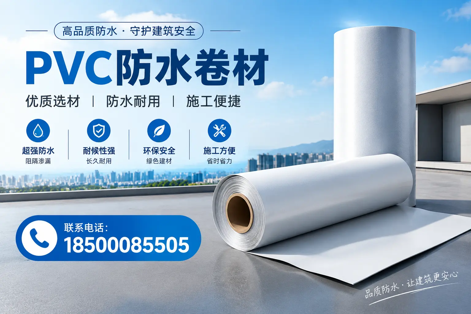 如何评估PVC防水卷材的性价比?定西消费者必读